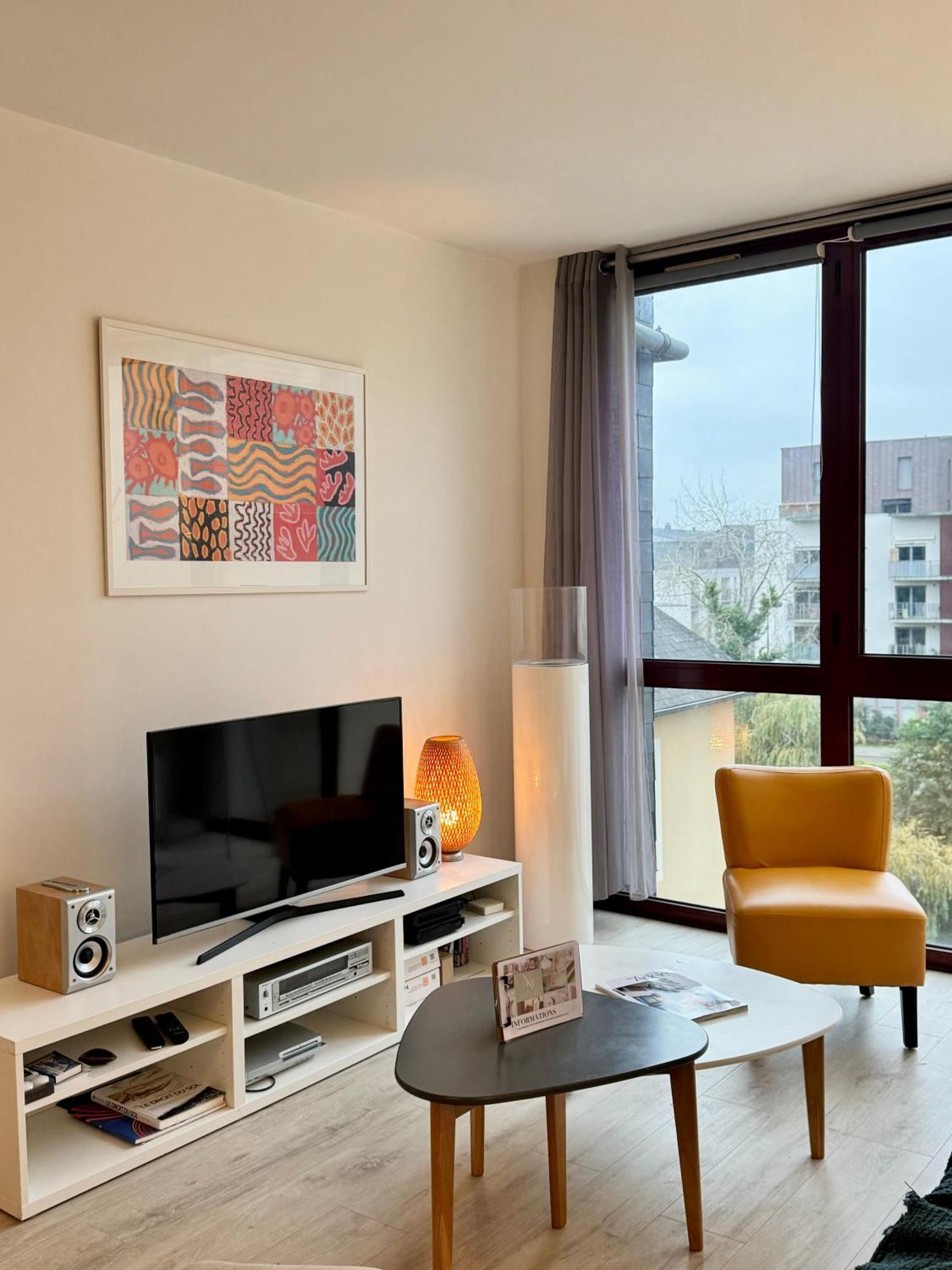 Le Nantais, Centre De Rennes Avec Garage Prive公寓 外观 照片