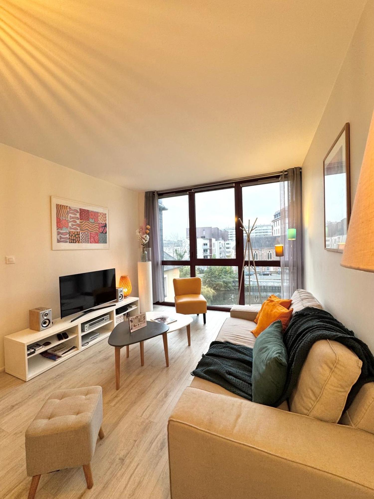 Le Nantais, Centre De Rennes Avec Garage Prive公寓 外观 照片